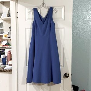 Blue dress